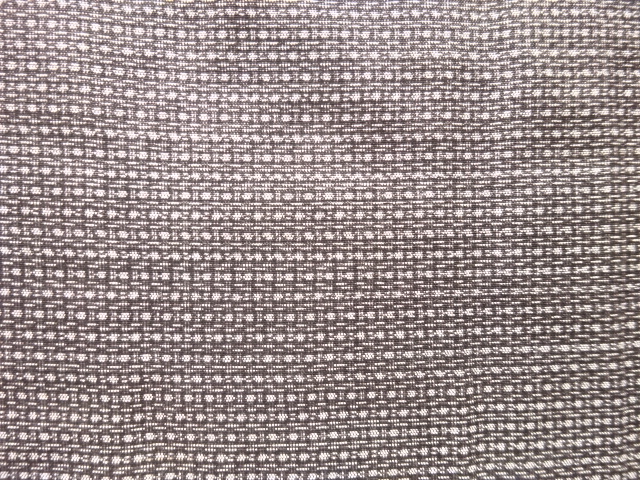 JAPANESE KIMONO / ANTIQUE MENS ENSEMBLE KIMONO / SILK / DORO OSHIMA TSUMUGI